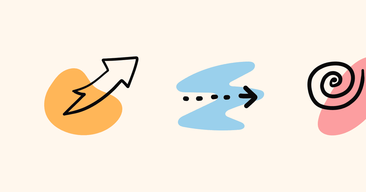 Hand-drawn vector shapes illustration pack
