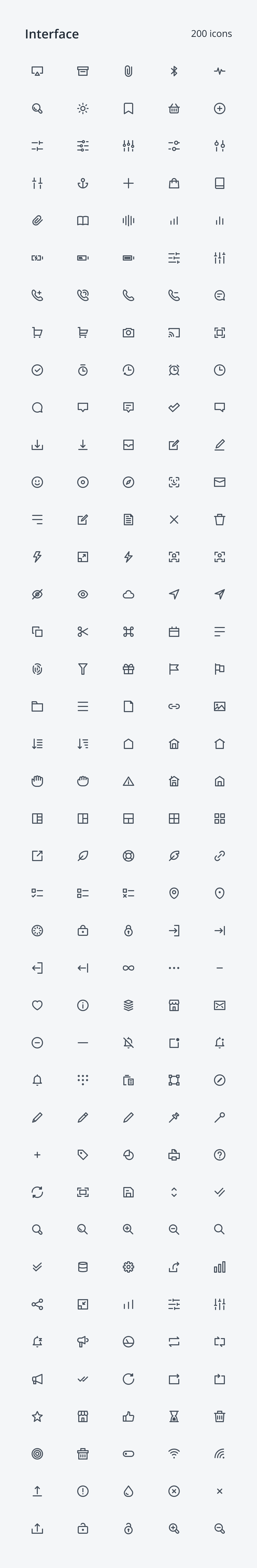 Neu Icons - Free Icon Set